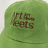 アウトドアプロダクツ OUTDOOR PRODUCTS Unusual Things別注 ART MEETS CAP ロゴ刺繍キャップ レディース ONE SIZE